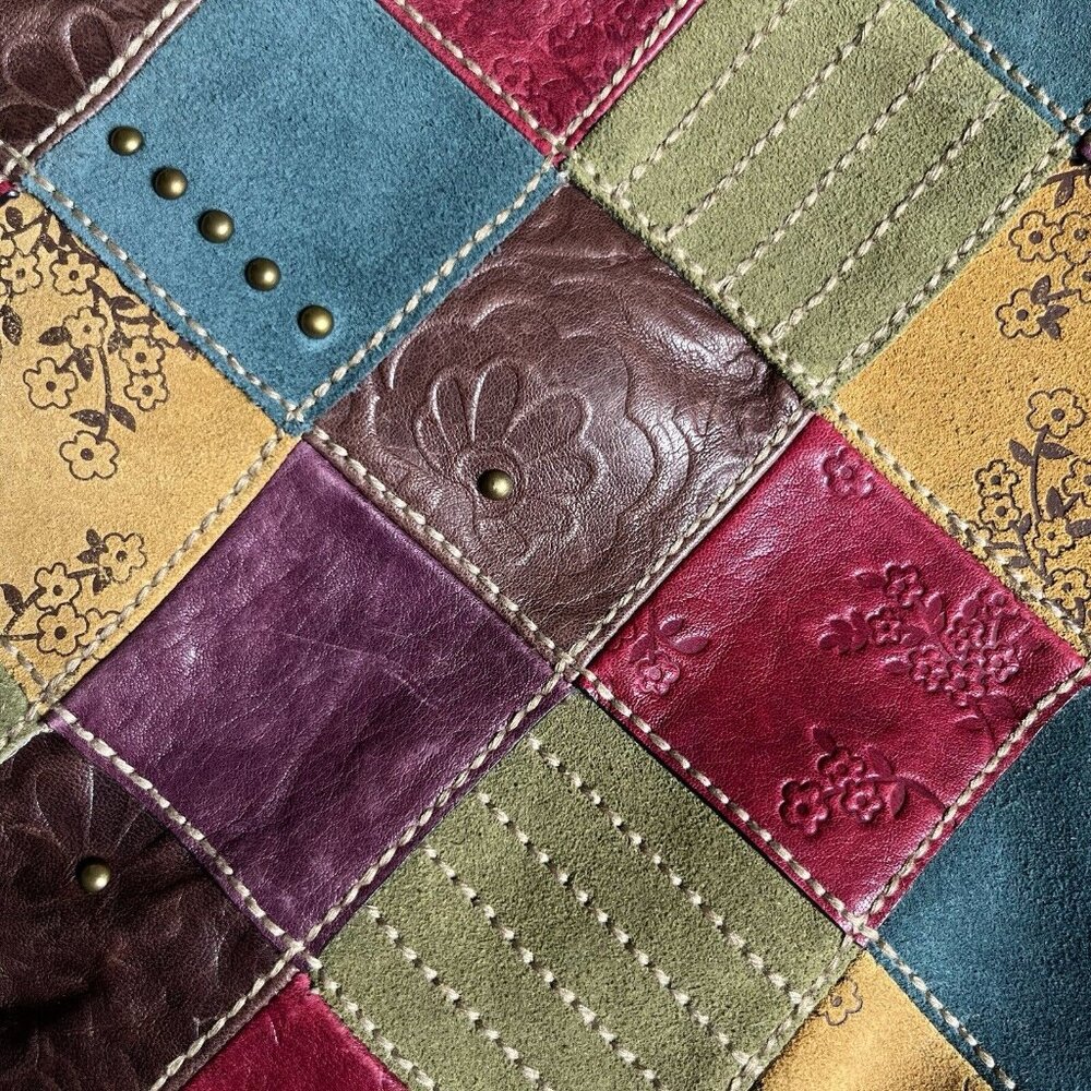 Fossil Multicolor Patchwork Crossbody Bag - image 3